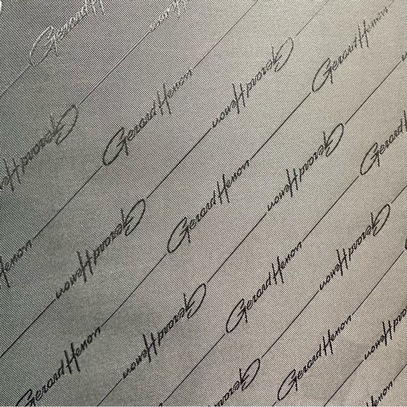 Gerard Henon Leather Zippered 3-Ring Binder with Handle Briefcase - Picture 5 of 8